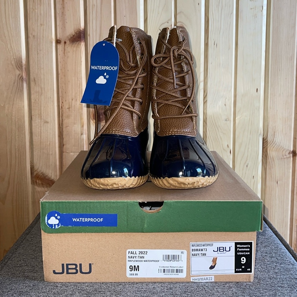 JBU waterproof boots